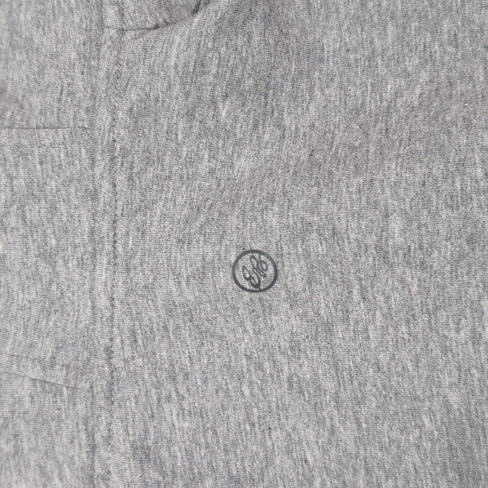 Eddie Bauer full zip hoodie sweatshirt jacket, gray, women's XL, thumb holes - Picture 10 of 14